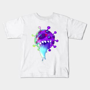 Corona Virus Monster Kids T-Shirt